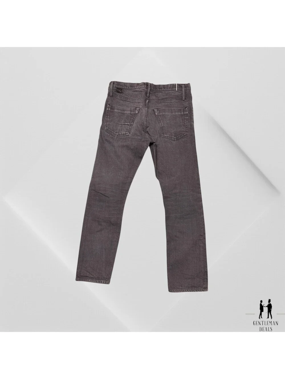 Matias Selvedge Denim Jeans Lunado Black Slim Fit Okayama Sol  Japan 30x26